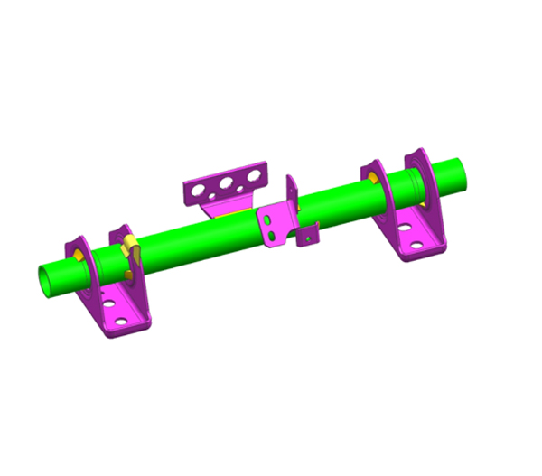 五十铃100P驾驶室 前安装杆